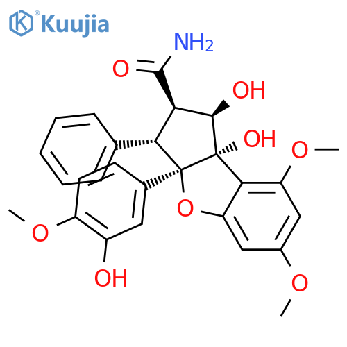 Demethylrocaglamide structure