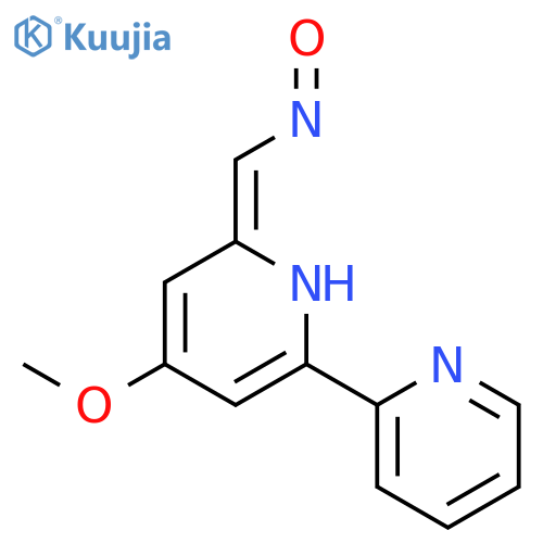 [2,2'-Bipyridine]-6-carboxaldehyde,4-methoxy-, oxime structure