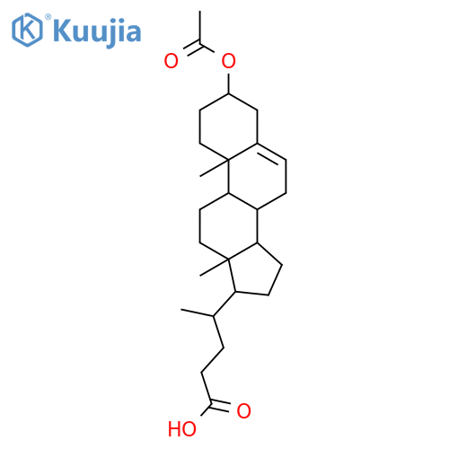 3β-Acetoxychol-5-enoic Acid structure