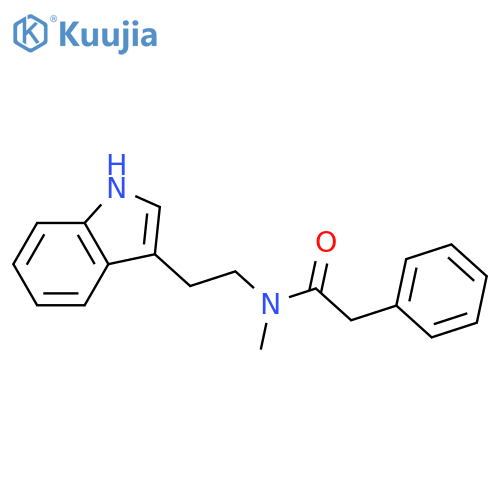 Benzeneacetamide, N-[2-(1H-indol-3-yl)ethyl]-N-methyl- structure