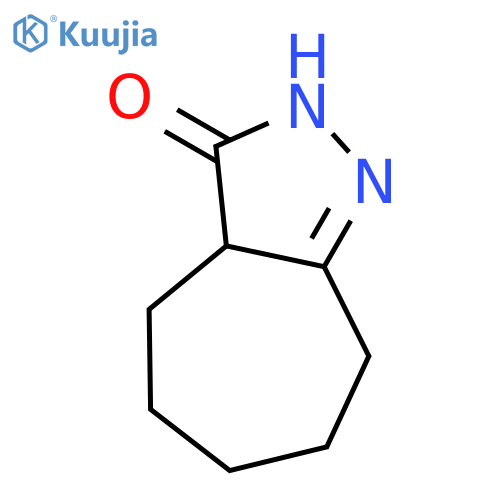 3(2H)-Cycloheptapyrazolone,3a,4,5,6,7,8-hexahydro- structure