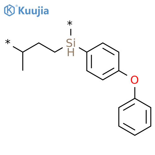 Poly[methyl[(4-phenoxyphenyl)silylene]-1,3-propanediyl] structure