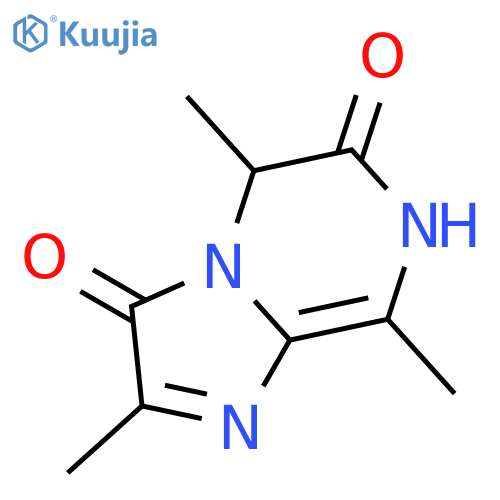 2,5,8-Trimethylimidazo[1,2-a]pyrazine-3,6(5H,7H)-dione structure