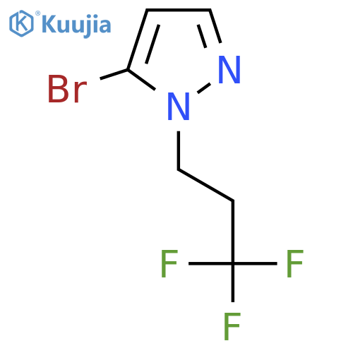 5-Bromo-1-(3,3,3-trifluoropropyl)-1H-pyrazole structure