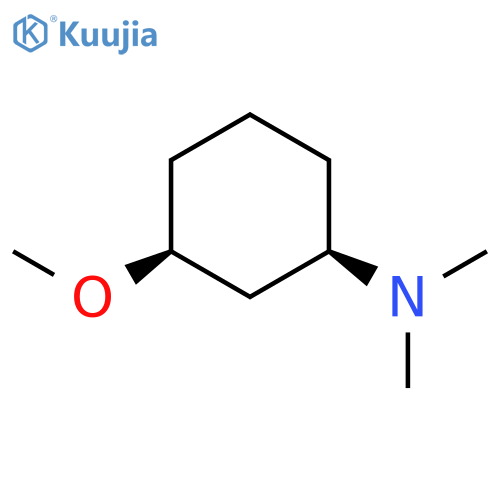 Cyclohexanamine,3-methoxy-N,N-dimethyl-, (1R,3S)-rel- structure
