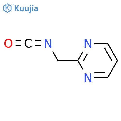 2-(isocyanatomethyl)pyrimidine structure