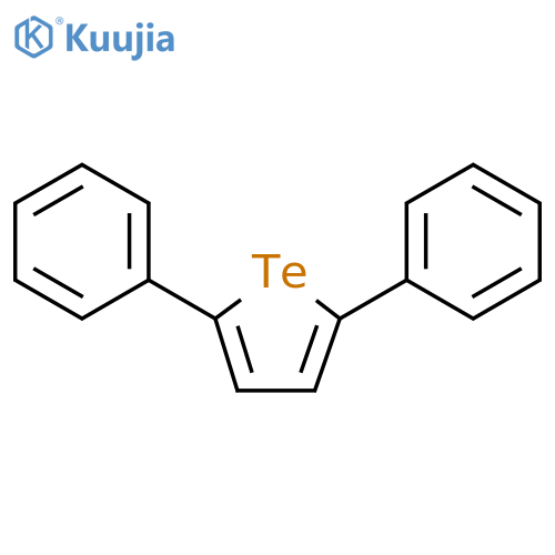 Tellurophene, 2,5-diphenyl- structure