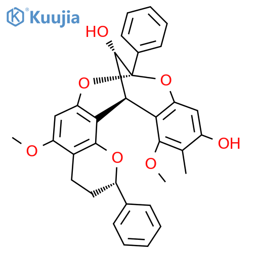 (1R,5S,13S)-9,19-Dimethoxy-18-methyl-5,13-diphenyl-4,12,14-trioxapentacyclo[11.7.1.02,11.03,8.015,20]henicosa-2,8,10,15(20),16,18-hexaene-17,21-diol structure