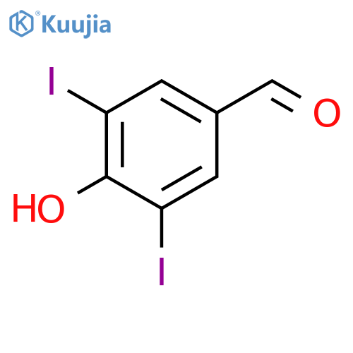 3,5-Diiodo-4-hydroxybenzaldehyde structure
