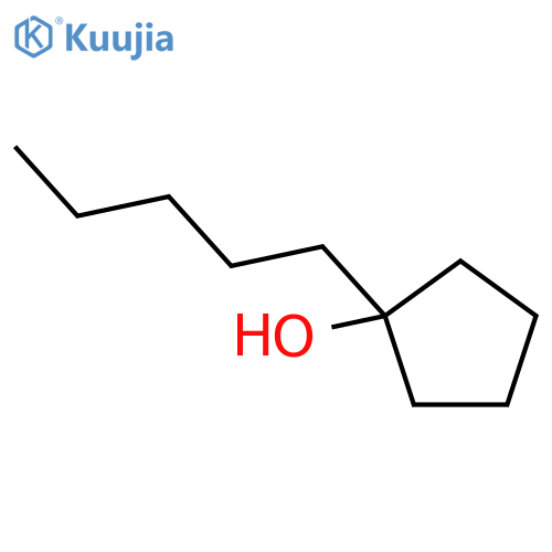 1-(N-PENTYL)CYCLOPENTANOL structure