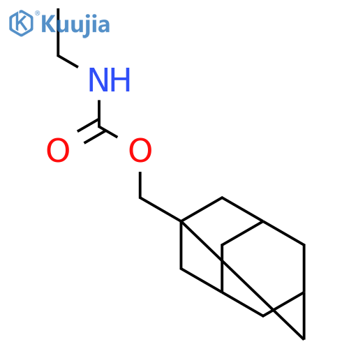 (adamantan-1-yl)methyl N-ethylcarbamate structure