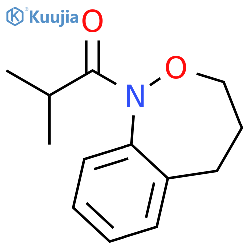 2,1-BENZOXAZEPINE, 1,3,4,5-TETRAHYDRO-1-(2-METHYL-1-OXOPROPYL)- structure