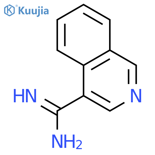 isoquinoline-4-carboximidamide structure