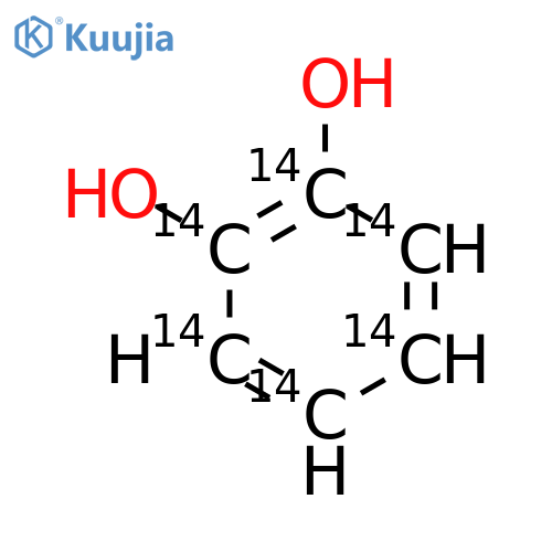 CATECHOL, [14C(U)] structure