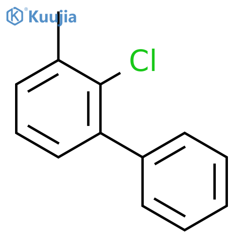 1,1'-Biphenyl, 2-chloro-3-methyl- structure