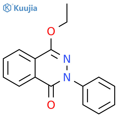 1(2H)-Phthalazinone, 4-ethoxy-2-phenyl- structure