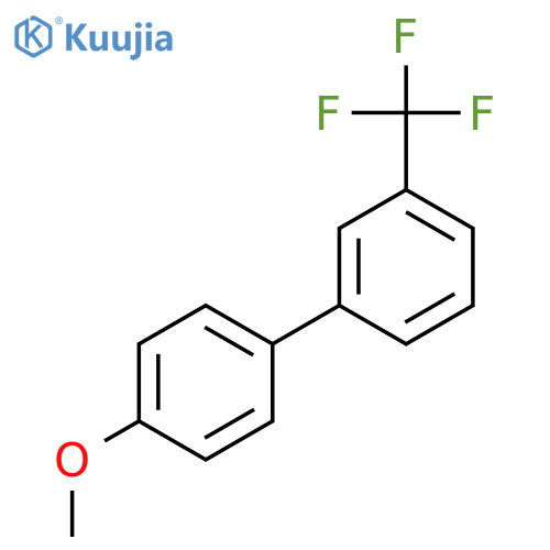 1,1'-Biphenyl, 4'-methoxy-3-(trifluoromethyl)- structure