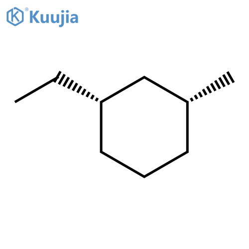 Cyclohexane,1-ethyl-3-methyl-, (1R,3S)-rel- structure
