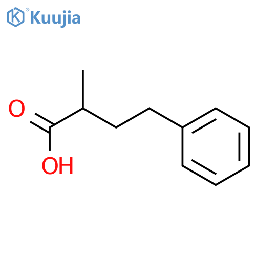2-methyl-4-phenylbutanoic acid structure