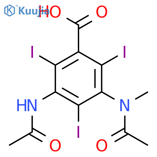 Metrizoic acid structure
