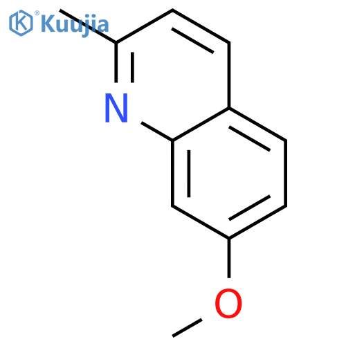 7-methoxy-2-methyl-quinoline structure