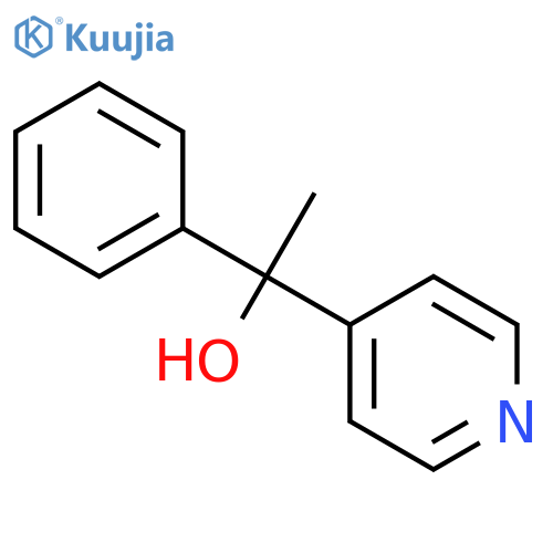 1-Phenyl-1-(pyridin-4-yl)ethanol structure