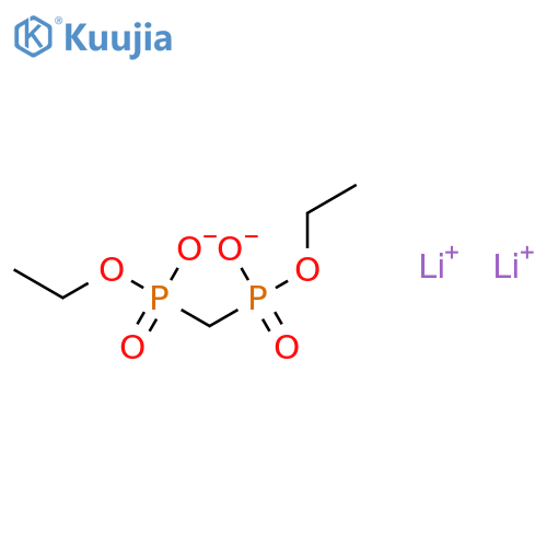 Phosphonic acid,methylenebis-, P,P'-diethyl ester, dilithium salt (9CI) structure