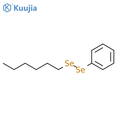 DISELENIDE, HEXYL PHENYL structure