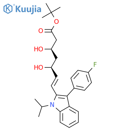 (3R,5S)-Fluvastatin tert-Butyl Ester structure