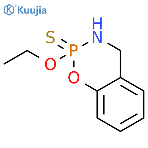 2H-1,3,2-Benzoxazaphosphorine, 2-ethoxy-3,4-dihydro-, 2-sulfide structure