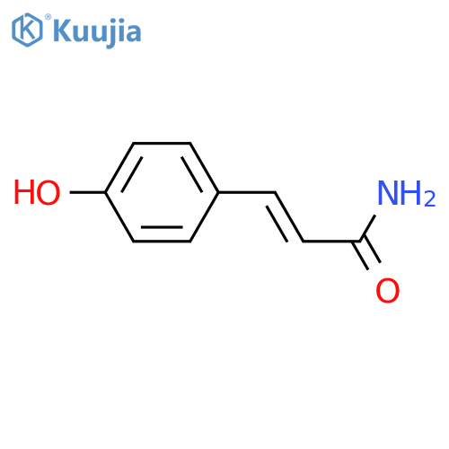 3-(4-Hydroxyphenyl)acrylamide structure