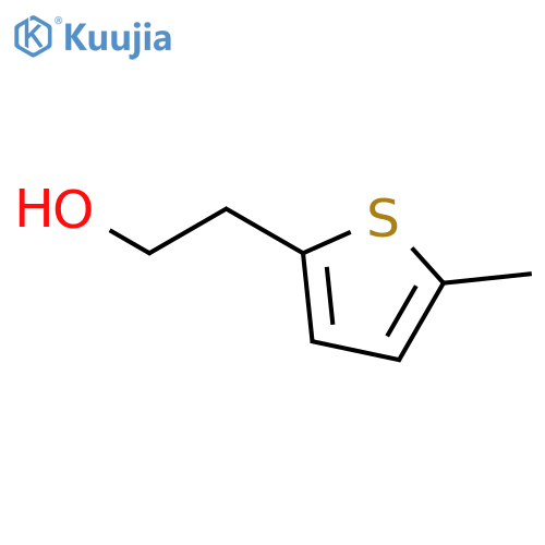 2-(5-methylthiophen-2-yl)ethan-1-ol structure