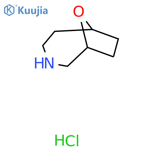 9-oxa-3-azabicyclo4.2.1nonane hydrochloride structure