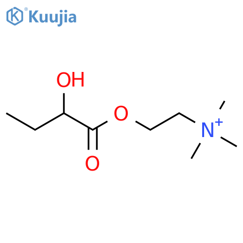 Ethanaminium, 2-(2-hydroxy-1-oxobutoxy)-N,N,N-trimethyl- structure