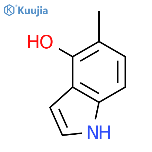 5-methyl-1H-Indol-4-ol structure