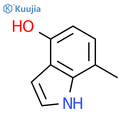 7-Methyl-1H-indol-4-ol structure