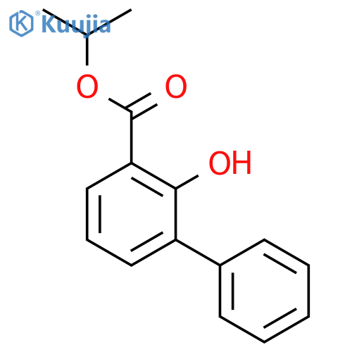 [1,1'-Biphenyl]-3-carboxylic acid, 2-hydroxy-, 1-methylethyl ester structure