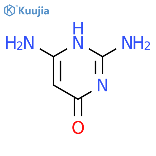2,4-Diamino-6-hydroxypyrimidine structure