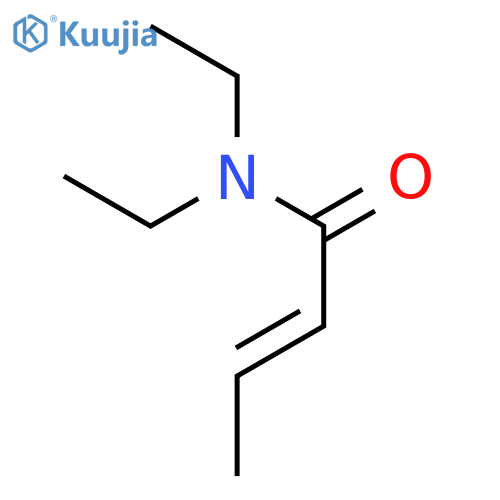 2-Butenamide,N,N-diethyl-, (2E)- structure