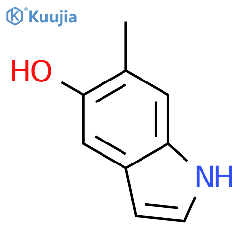 6-methyl-1H-Indol-5-ol structure