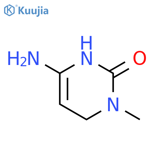 2(1H)-Pyrimidinone,4-amino-3,6-dihydro-1-methyl- structure