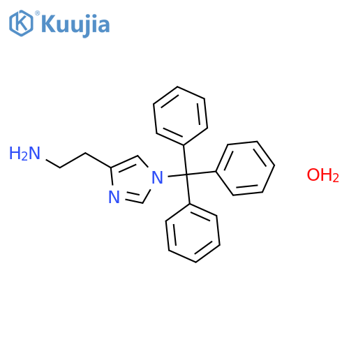 2-(1-Trityl-1H-imidazol-4-yl)-ethylamine structure