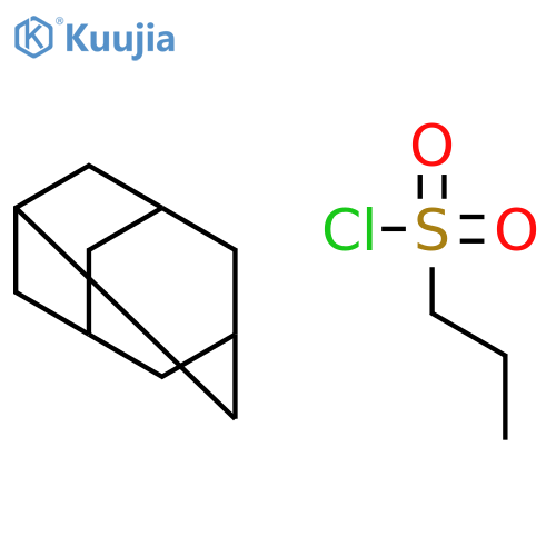 3-(adamantan-1-yl)propane-1-sulfonyl chloride structure