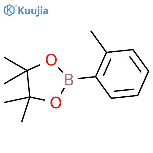 4,4,5,5-Tetramethyl-2-(o-tolyl)-1,3,2-dioxaborolane structure