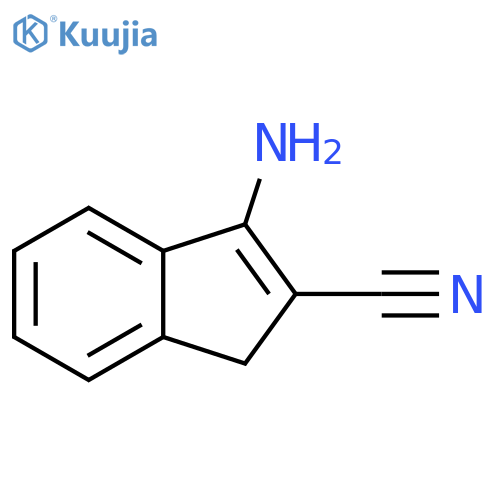3-Amino-2-indenecarbonitrile structure