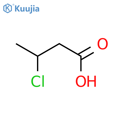 3-Chlorobutyric acid structure