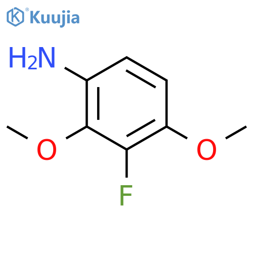 3-Fluoro-2,4-dimethoxyaniline structure