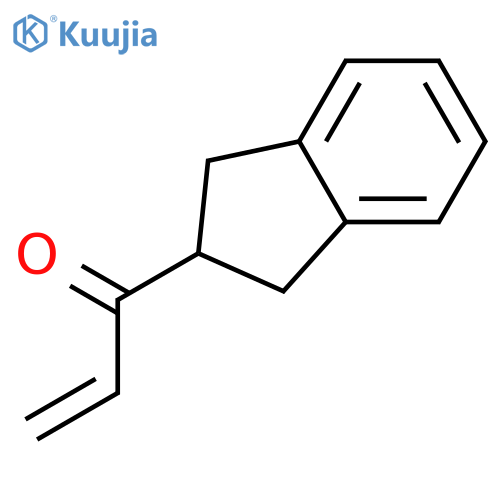 1-(2,3-dihydro-1H-inden-2-yl)prop-2-en-1-one structure