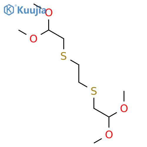 2,11-Dioxa-5,8-dithiadodecane, 3,10-dimethoxy- structure