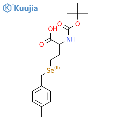 Boc-HomoSec(pMeBzl)-OH structure